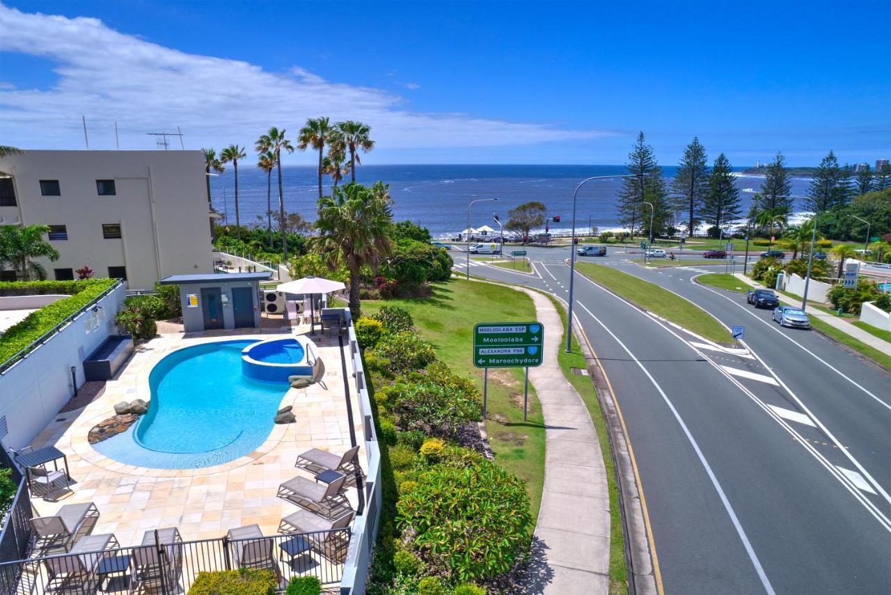 Alexandra On The Pacific Aparthotel Mooloolaba Exteriör bild
