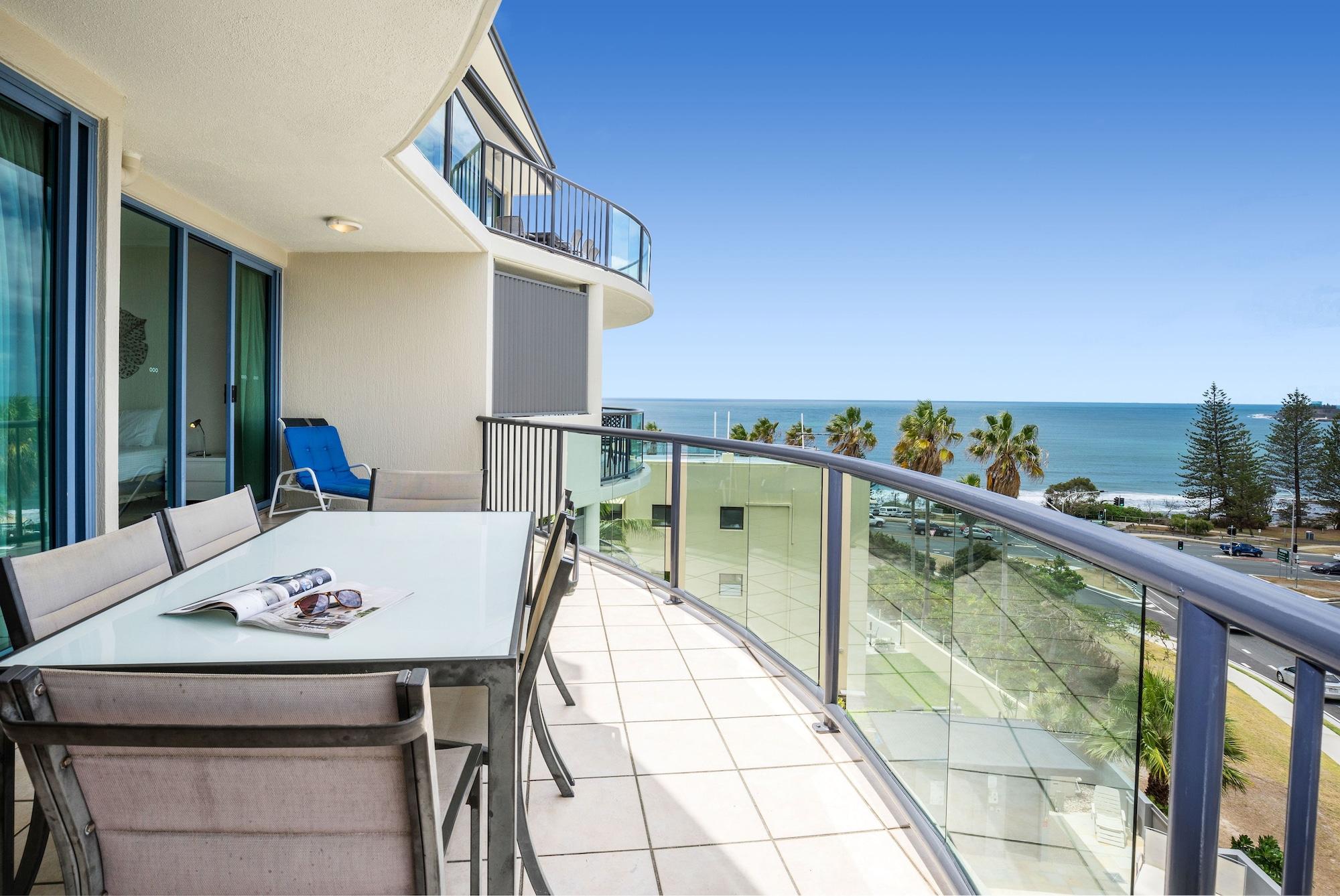 Alexandra On The Pacific Aparthotel Mooloolaba Exteriör bild
